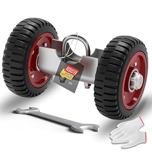 Uscaster 8 Zoll Rolltorrad-Set 2 Räder