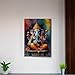 Lord Ganesha Wall Art, Hindu God Lord Ganesha Canvas Art, Hindu Art Prints, Hinduism Wall Art, Religious Wall Decor, Zen Wall Art, Ganesha Art Indian Canvas Art, Kitchen Wall Art, Arts