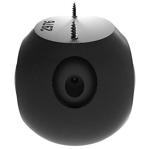 Suporte de Parede ou Teto para Alexa Echo Pop – Preto | Instalação Segura e Design Discreto