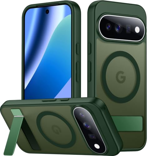 Image of SPIDERCASE Magnetic for Google Pixel 11 Case,with Stand,Green