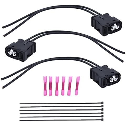 labwork 3 Pieces Ignition Coil Connector Plug with Wires Replacement for Lexus IS300 / GS300 / SC300 Cover