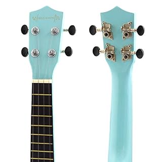 Ukulélé soprano World Rhythm – Soprano Uke débutant en finition bleu clair avec sac de transport, cordes pour ukulélé de… - Les Beatles, Paul McCartney, John Lennon, RIngo Starr, George Harrison Ukulélé soprano World Rhythm – Soprano Uke débutant en finition bleu clair avec sac de transport, cordes pour ukulélé de… – Image 3