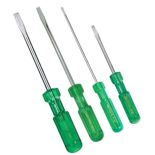 TAPARIA, 4 PC SCREWDRIVERS SET, (712, 713, 923, 924), 4 x FLAT SCREWDRIVERS. Used for Industrial application, DIY, Electrical, Carpentary, Plumbing, Professional and Home use. (B0DCJG4ML6) Amazon Price History, Amazon Price Tracker