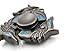 Mtele Fidget Spinner Metal Hand Spinner EDC ADHD Focus Toy Ultra Durable High Speed Anxiety Relief Toy,Black Fox