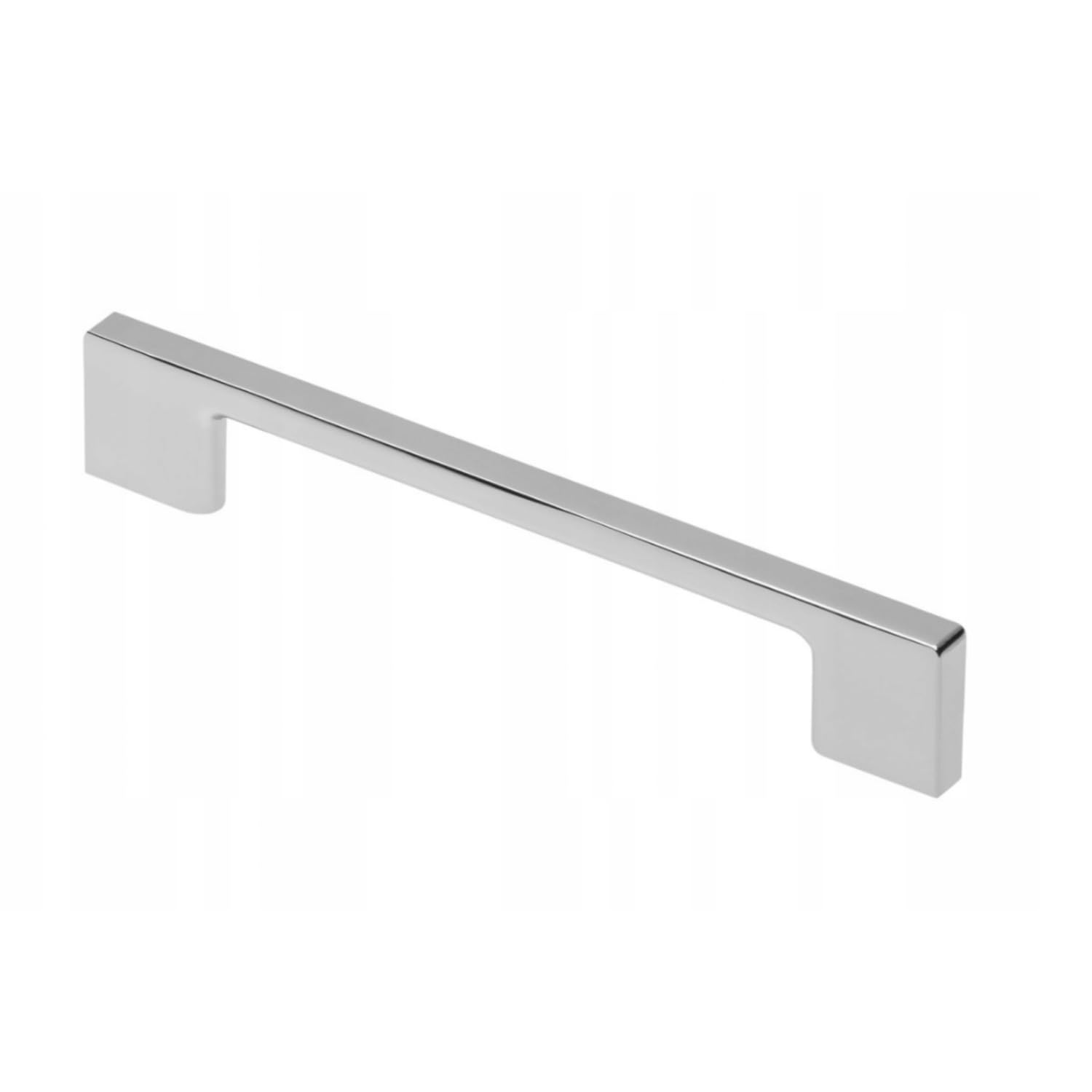 Gtv (Chrome, 128Mm Hole Centre) Slim Line Kitchen Cabinet Handle Furniture Drawer Cabinet Wardrobe Handles Pull