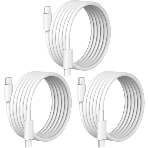 [3 Pack] iPhone 17 Charger Cord 6FT USB C Charger Cable, USBC Type C Fast Charging Cable for iPhone 17/17 Air/17 Pro/17 Pro Max,iPhone 16/15 Series, iPad Pro/Air/Mini, Galaxy and More