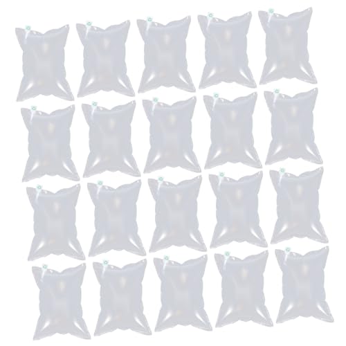 Gogogmee 100pcs Filling Bag To Hold Air Bottle Air Packing Material Mailing Pouches Pouch Air Pillow Clear Packaging Bag Air for Blocking Wrap Bag Pe Film