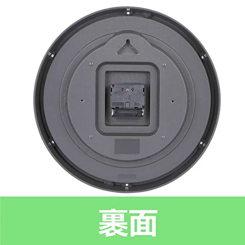 一年保証 掛け時計 電波時計 温度 湿度 夜間秒針停止機能付