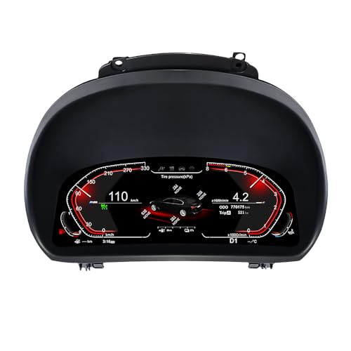 Generic Auto LCD Dashboard Paneel for BMW 1 Series E81 E82 E87 E88 2006-2015 Years Digitale Cluster Instrument Display Snelheidsmeter -E