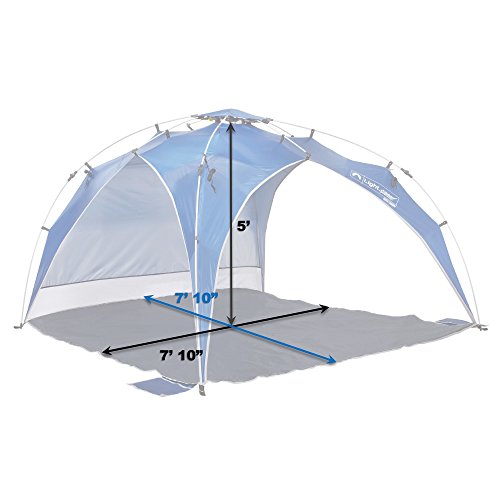 Lightspeed Outdoors Quick Canopy Instant Pop Up Shade Tent - Thumbnail 3