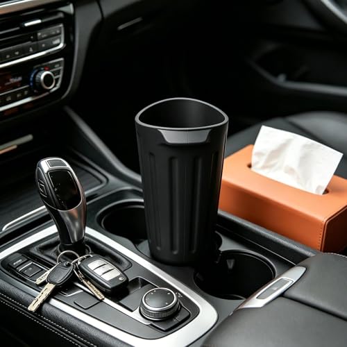 Cubo de basura universal de silicona para coche y SUV 2