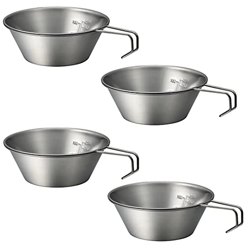 NANGOGEAR-Sierra-Cup-Set-4-Pack-Stainless-Camping-Cup-10-oz-21112 NANGOGEAR Sierra Cup Set 4 Pack Stainless Camping Cup 10 oz 21112 - Image 1