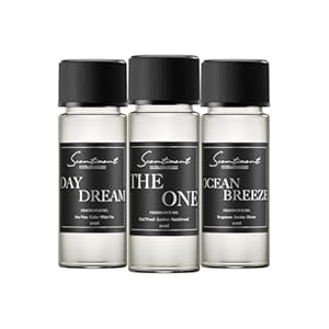 Hotel Collection Diffuser Oils | Aromatherapy Fragrances Inspired by 5-Star Hotels | Luxurious Scents with Notes of Cardamom, Tuscan Leather, and Sandalwood (20ml, Top 3 Scents)