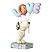 Enesco Jim Shore Peanuts Snoopy with Love Balloon Figurine, 7.5 Inch, Multicolor (6001291)