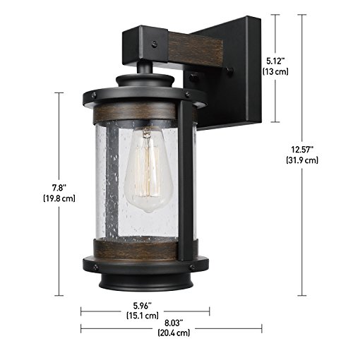 Globe Electric 65931 1-Light Wall Sconce, Dark Bronze thumb #2