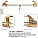 WELKFORDER Horizontal Sliding Beam Anchor Fits 3.5