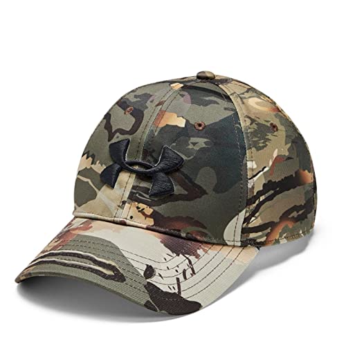 Under Armour Camo Cap 2.0 1300472-988, Mens Cap with a Visor, Green, One...