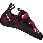 La Sportiva Tarantula Woman Red Plum: Exterior: Piel en contrucción tubular Forro: Posterior ausente, anterior Pacific (inserción antideformante) Media suela: LaSpoFlex 1,8 mm