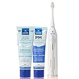 Luster Premium White | AM & PM Anticavity Fluoride Toothpaste Kit, Mint, 4 oz