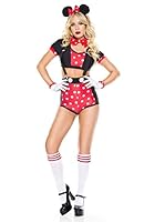Algopix Similar Product 20 - Music Legs Playful Mouse Costume