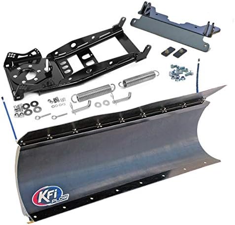 KFI 72" Poly-Pro Blade Snowplow/Mount Bracket/Push Tube Kit - Com...