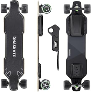 V20 Electric Skateboard with Remote, 28 Mph Top Speed,22 Miles Range,1000W Hub-Motor, Longboard Skateboard for Adults ＆Teens
