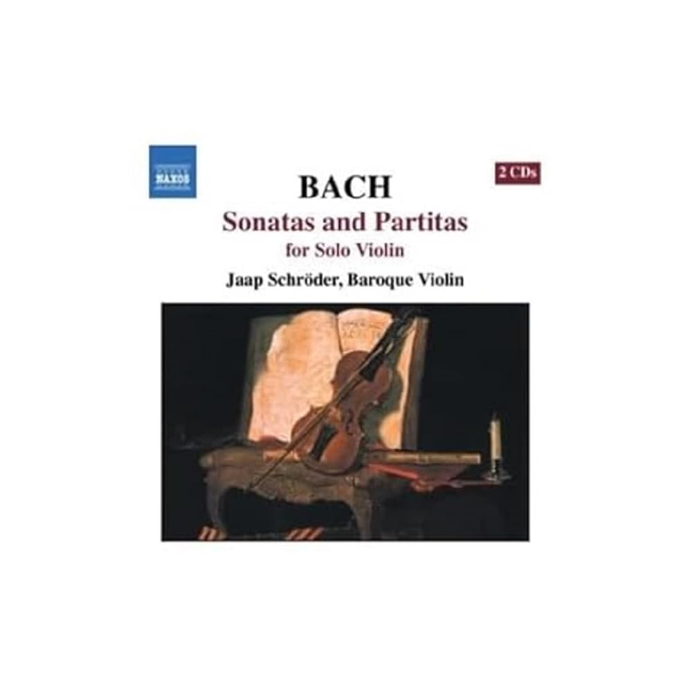 Bach: Sonatas and Partitas for Solo Violin Jaap Schroder NEW SEALED 2CD