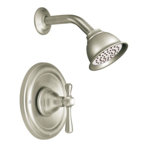 Moen T3112BN Kingsley Moentrol Volume Control Shower Trim Kit, Valve Required, Brushed Nickel