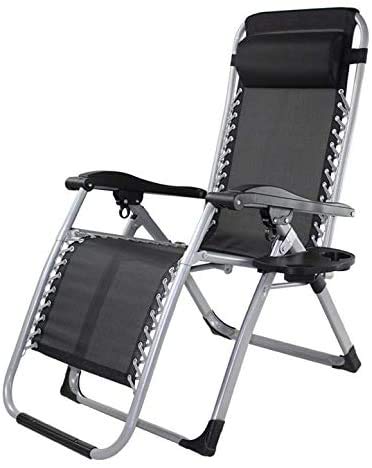 Chaise longue de patio inclinable : finis les maux de dos avec l'assise zero gravity