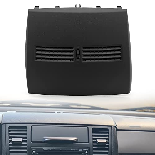 Clidr Front Dashboard Center Air A/C Vent Outlet Panel For Nissan Tiida 2004-2011 Console Center Ac Ventilation Black (Left Hand Driving Only) #TOP6