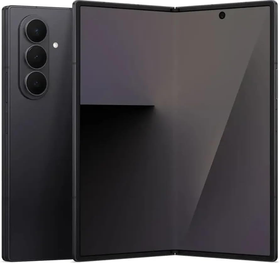 Samsung Galaxy Z Fold7 Cell Phone, 512GB AI Smartphone, AT&T Locked, AI Photo Edits, Large Screen, Long Battery Life, 2025, US 1 Yr Manufacturer Warranty, JetBlack (Renewed)