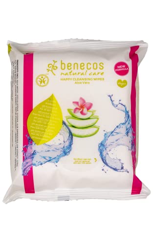 benecos - Naturkosmetik - Gesichtsreinigungstücher - vegan - 25 Stück