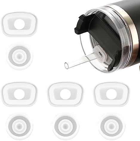 8 Stück Silikon Stopfen Für Bauchflaschen - Auslaufsichere Verschlüsse Weiß