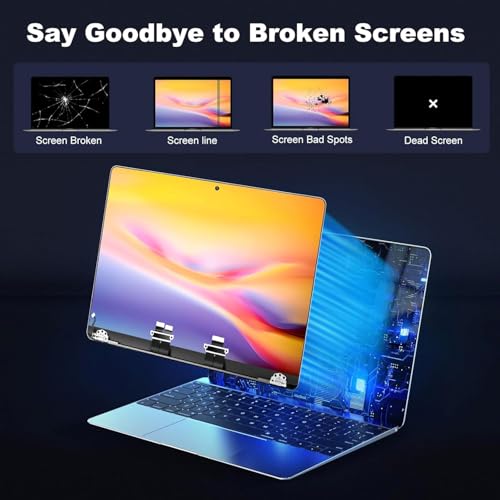 Image of A3240 Screen Replacement for 13.6 inches MacBook Pro 2560x1644 Replacement LCD Full Assembly for EMC 8781 Starlight White