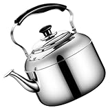 Hervidor de para estufa: el hervidor de de cocina un mango cómodo para sus manos de quemaduras muy de usar, cafetera para estufa