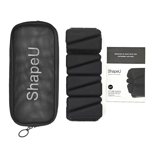 Poids pour poignets et chevilles de 0,9 kg réglables noir