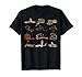 Verschiedene Schlangen Informatives Geschenk Für Kids Reptil T-Shirt