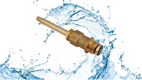 T & T Hardware Brass Faucet Stem Replacement Compatible with Pfister Marquis, Windsor, Verve Models – 12-Point Broach, 5-1/2″ Length – Hot & Cold for Pfister 2 or 3-Handle Faucets by T & T Hardware - Image 2
