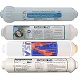 4 Filter Set for 5-stage Alkaline Countertop Reverse Osmosis Revolution Systems