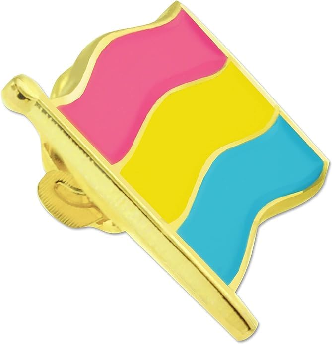 Image of PinMart Gay Pride LGBT Enamel Lapel Pin