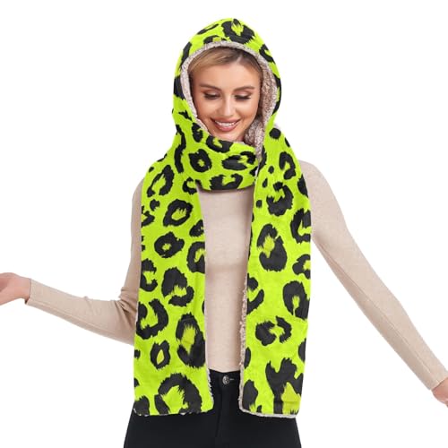 Bonnet à capuche femme avec écharpe pour sorties extérieures