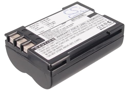 Volts: 7.4 V 1500mAh Battery For OLYMPUS C-8080 Wide Zoom, Evolt E-3, Evolt E-300
