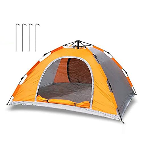 Tienda pop up impermeable que evita el calor del sol y el viento en la playa y camping