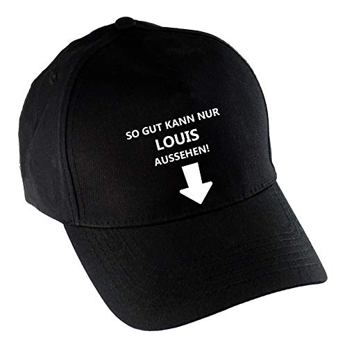 Preisvergleich Produktbild Baseballcap So gut kann nur Louis aussehen! schwarz