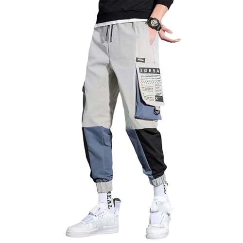 Pantalon de jogging homme confortable anti-déformation à poches profondes style streetwear