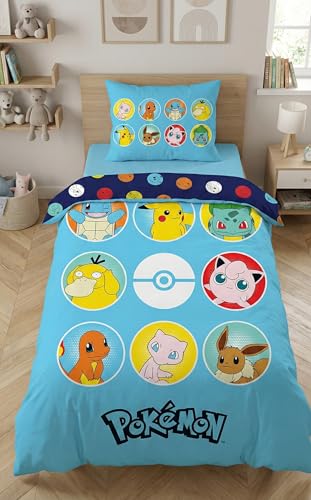 Juego de cama infantil Pokémon: Funda nórdica