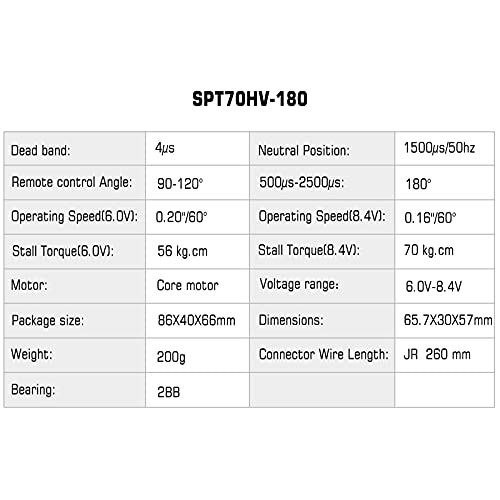 Injora Rc Servo 70Kg High Torque Digital Servo Motor With 15T Metal Arm For 1/5 X-Maxx Arrma Kraton Baja Rc Car Parts #TOP5
