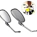 Produktbild BALLSHOP 2x Motorradspiegel Motorrad Spiegel Seitenspiegel Rückspiegel Lenkerendenspiegel Chrom M10 Rechtsgewinde Roller