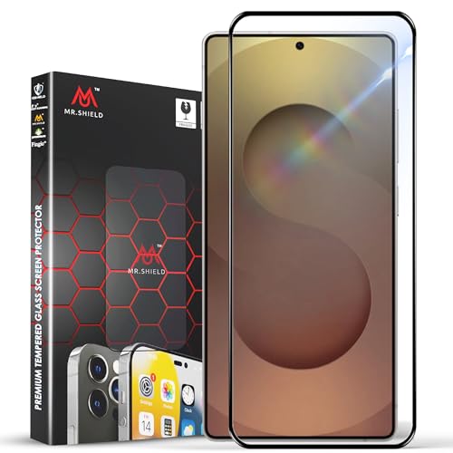 Image of Mr.Shield Top-Notch HD+ Tempered Glass Screen Protector Guard for Samsung Galaxy S25 Edge / S25 Plus / S24 Plus (6.7 Inch) 5G, 9H Hardness, Military Grade Protection, Easy Installation kit