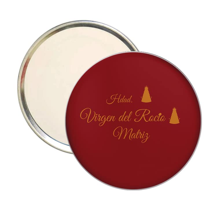 ROUND MIRROR . BROTHERHOOD VIRGIN OF ROCIO MATRIZ